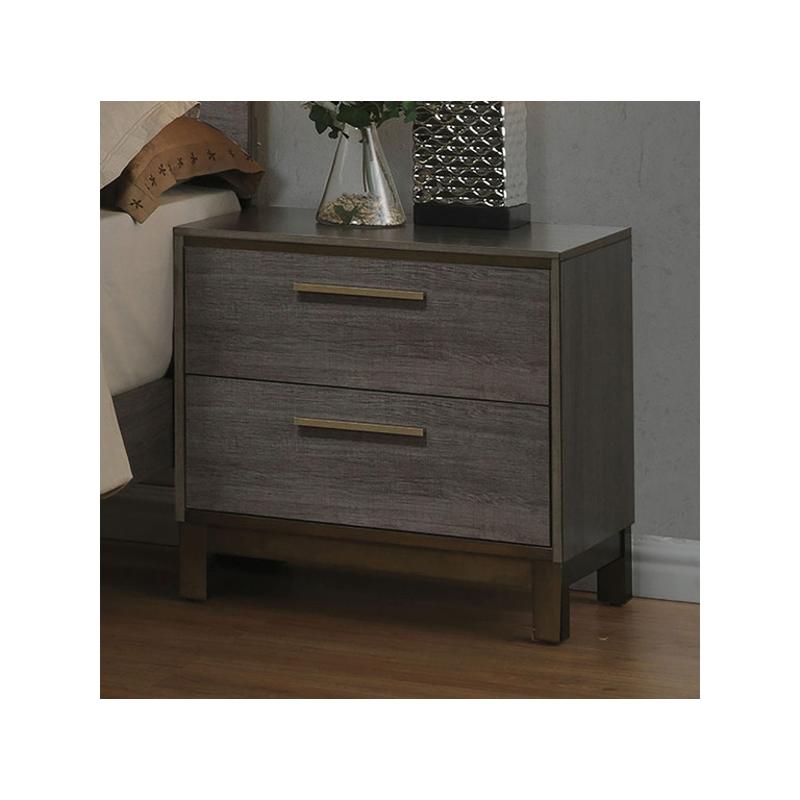 Cm7867n Furniture Of America Manvel Bedroom Furniture Nightstand