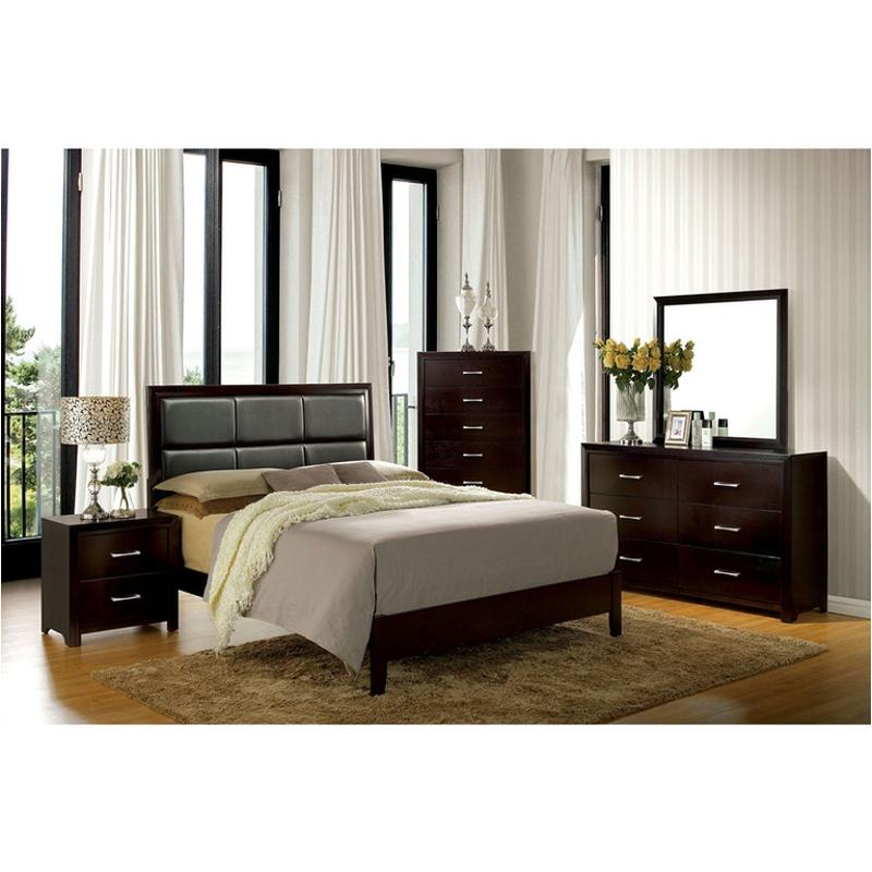 Cm7868q Furniture Of America Janine Bedroom Furniture Bed