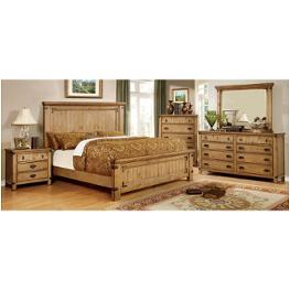 Cm7449ck Furniture Of America Pioneer Bedroom Furniture Bed