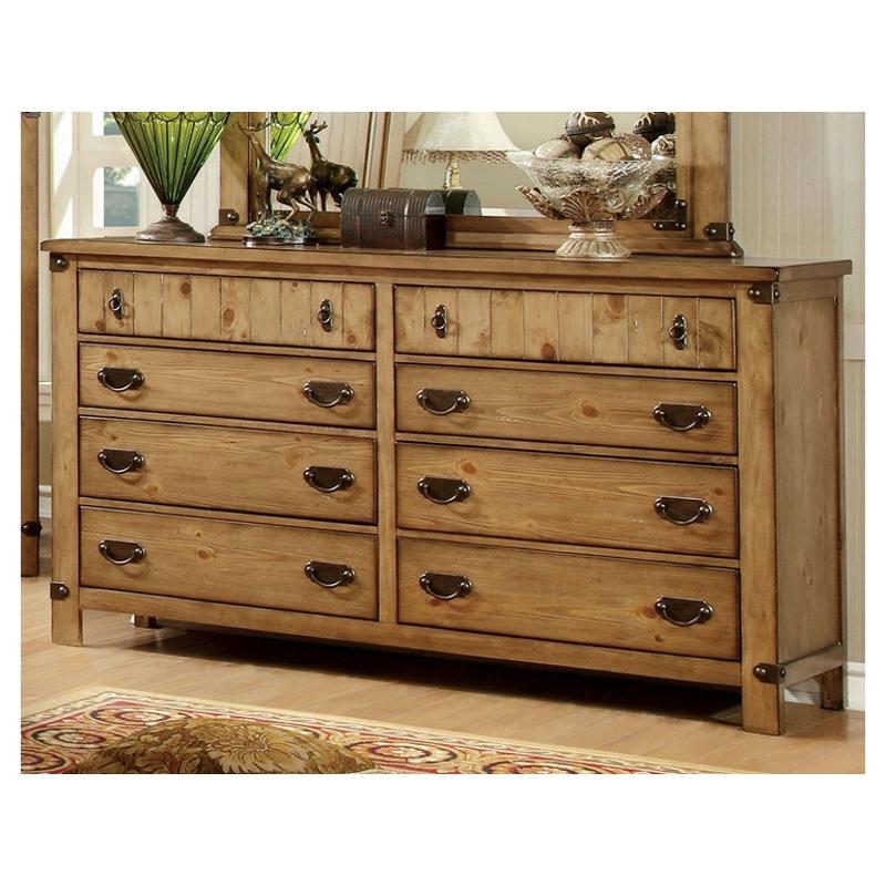 Cm7449d Furniture Of America Pioneer Bedroom Furniture Dresser