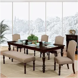 Cm3133t Furniture Of America Hurdsfield Dining Room Furniture Dining Table