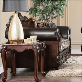 Sm6405-lv Furniture Of America Jamael Living Room Furniture Loveseat