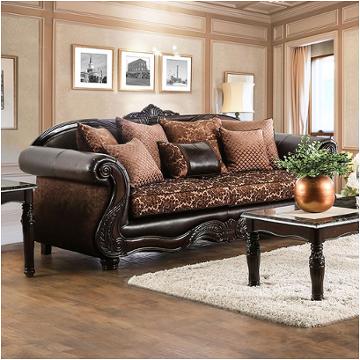 Sm6404-sf Furniture Of America Elpis Living Room Furniture Sofa