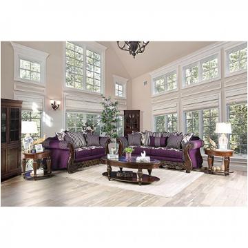Sm6419-sf Furniture Of America Emilia Living Room Furniture Sofa
