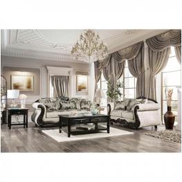 Sm6434-sf Furniture Of America Clarice Living Room Furniture Sofa