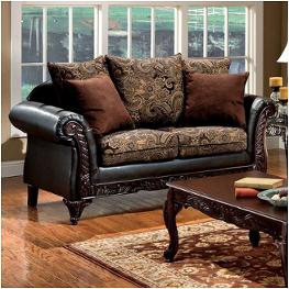 Sm7630n-lv Furniture Of America Rotherham Living Room Furniture Loveseat