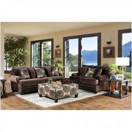 Sm5142br-sf Furniture Of America Bonaventura - Brown Living Room Furniture Sofa