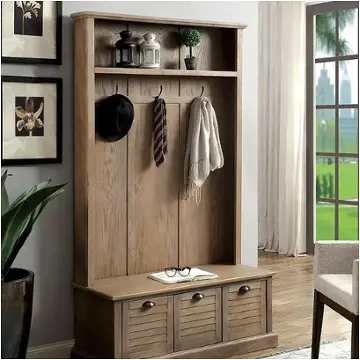 Cm-ac281 Furniture Of America Wineglow Living Room Furniture Accent Cabinet