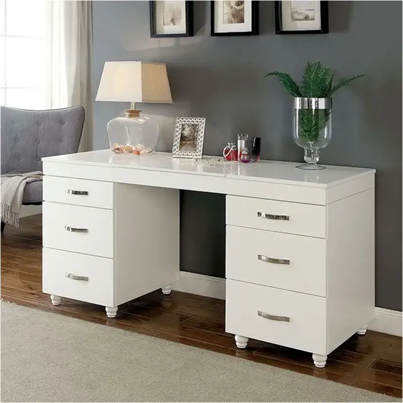 Cm-dk6103 Furniture Of America Verviers Vanity Desk