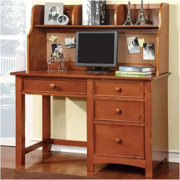 Cm7905oak-dk Furniture Of America Omnus Home Office Furniture Desk