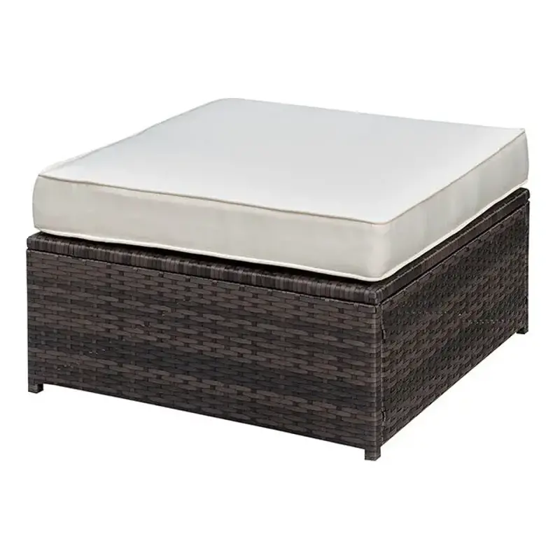 Cm-os2136-e Furniture Of America Ilona Outdoor Furniture Ottoman