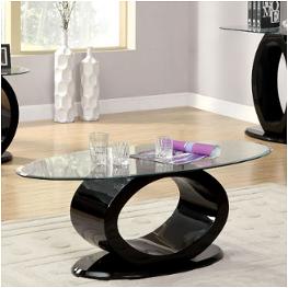 Cm4825bk-c Furniture Of America Lodia Living Room Furniture Cocktail Table