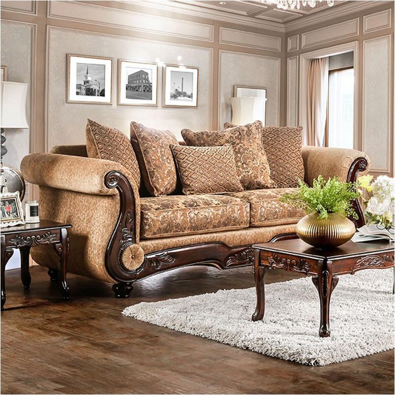 Sm6407 sf Furniture Of America Nicanor Sofa