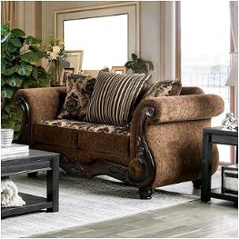 Sm6430-lv Furniture Of America Tilde Living Room Furniture Loveseat