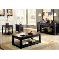 Cm4327c Furniture Of America Meadow - Antique Black Living Room Furniture Cocktail Table