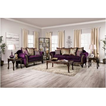 Sm7743-sf Furniture Of America Casilda Living Room Furniture Sofa
