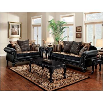Sm7505n-sf Furniture Of America Theodora Living Room Furniture Sofa