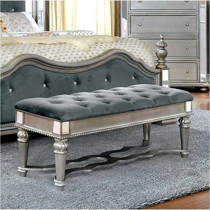 Cm7194bn Furniture Of America Azha Bedroom Furniture Benche