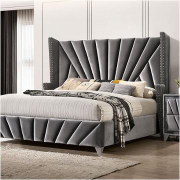 Cm7164ck Furniture Of America Carissa Bedroom Furniture Bed