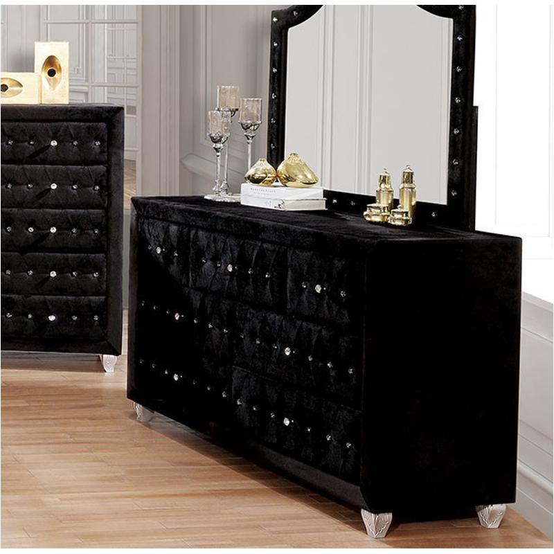 Cm7150bk-d Furniture Of America Alzire Bedroom Furniture Dresser