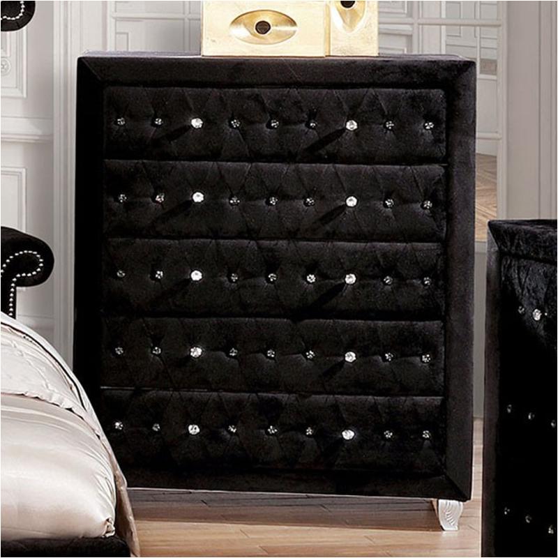 Cm7150bk-c Furniture Of America Alzire Bedroom Furniture Chest