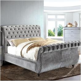 Cm7128gy-q Furniture Of America Noella Bedroom Furniture Bed