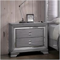 Cm7579n Furniture Of America Alanis Bedroom Furniture Nightstand