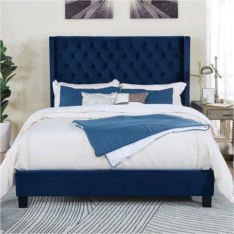 Cm7141nv-q Furniture Of America Ryleigh Bedroom Furniture Bed