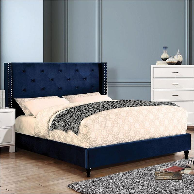 Cm7677nv-q Furniture Of America Anabelle Bedroom Furniture Bed