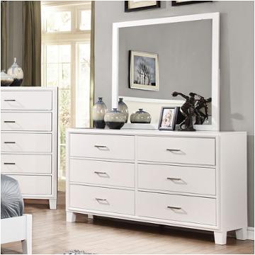 Cm7068wh-d Furniture Of America Enrico Bedroom Furniture Dresser