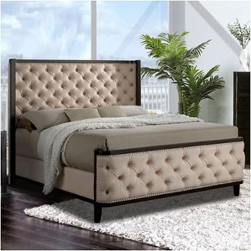 Cm7210ck Furniture Of America Chanelle Bedroom Furniture Bed