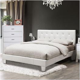 Cm7949wh-ek Furniture Of America Velen Bedroom Furniture Bed