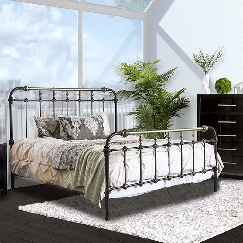 Cm7733ek Furniture Of America Riana Bedroom Furniture Bed