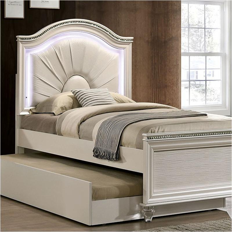 Cm7901t Furniture Of America Allie Bedroom Furniture Bed