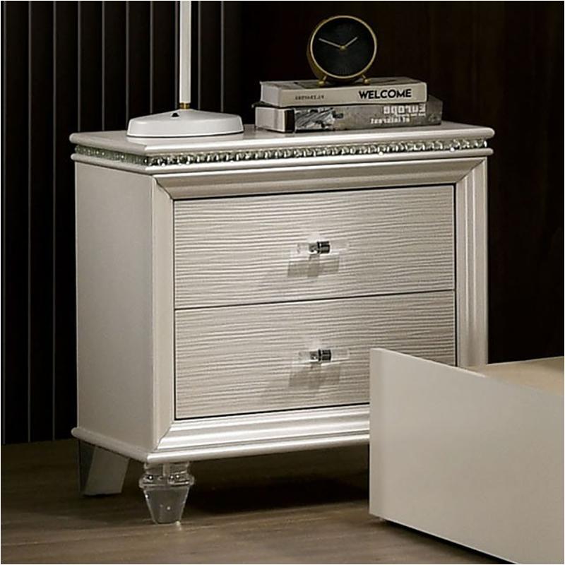 Cm7901n Furniture Of America Allie Bedroom Furniture Nightstand