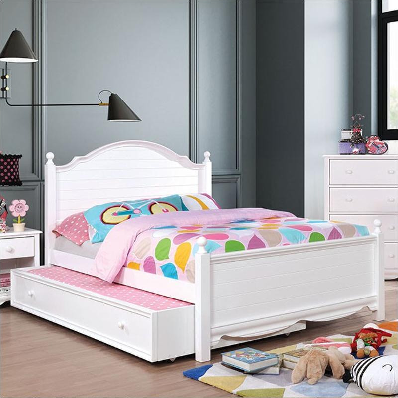 Cm7159wh-f Furniture Of America Dani Bedroom Furniture Bed