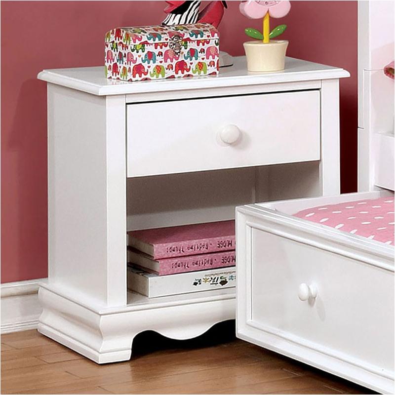 Cm7159wh-n Furniture Of America Dani Bedroom Furniture Nightstand