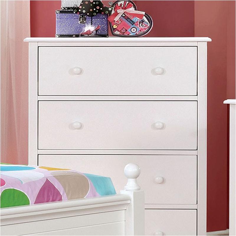 Cm7159wh-c Furniture Of America Dani Bedroom Furniture Chest