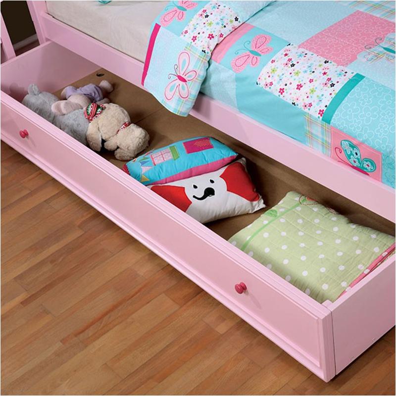 Cm7159pk-tr Furniture Of America Dani Bedroom Furniture Bed