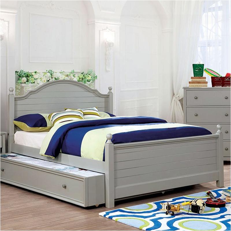 Cm7158gy-f Furniture Of America Diane Bedroom Furniture Bed