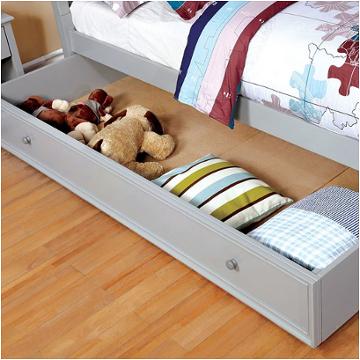 Cm7158gy-tr Furniture Of America Diane Bedroom Furniture Bed
