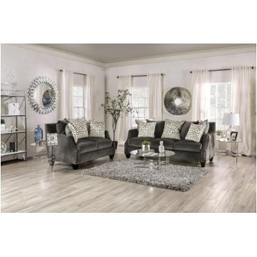 Sm6227-sf Furniture Of America Hendon - Gray Living Room Furniture Sofa