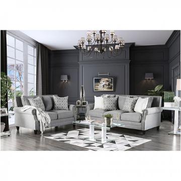 Sm2673-sf Furniture Of America Giovanni - Gray Living Room Furniture Sofa
