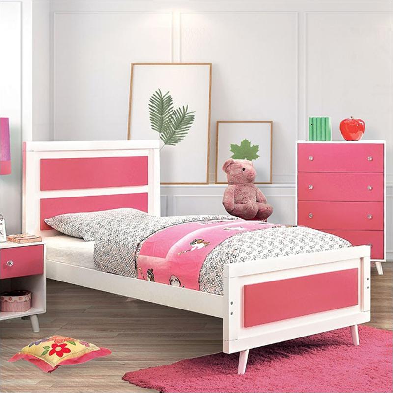 Furniture Of America Alivia Twin Bed - Thumbnail 4