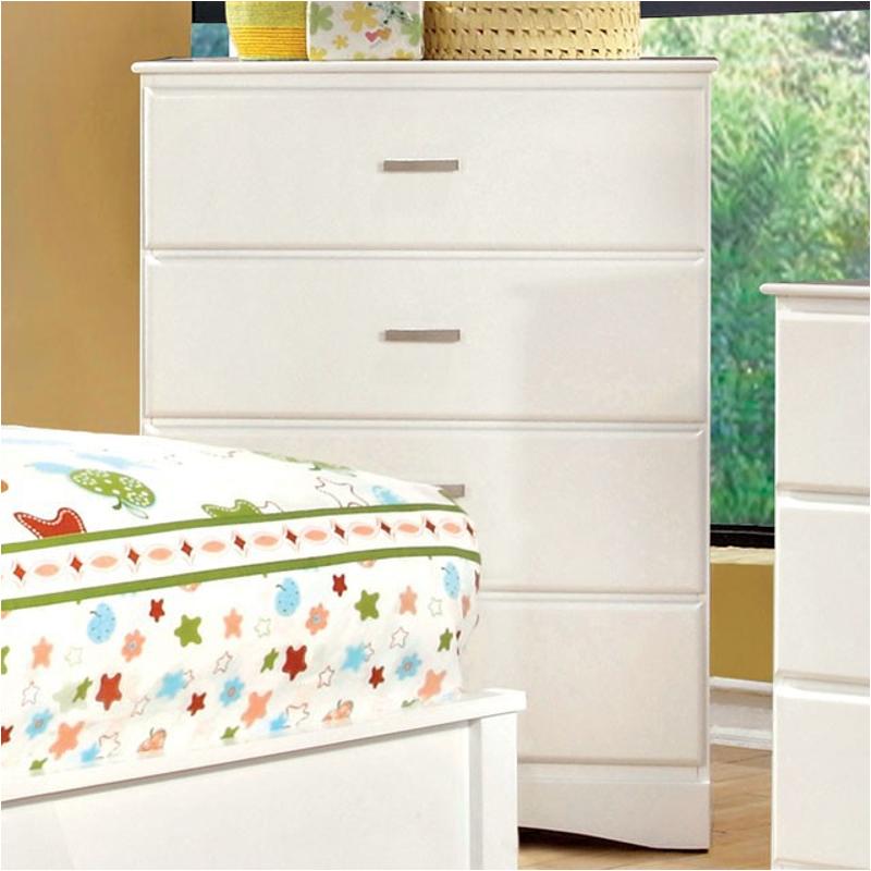 Cm7941wh-c Furniture Of America Prismo Bedroom Furniture Chest