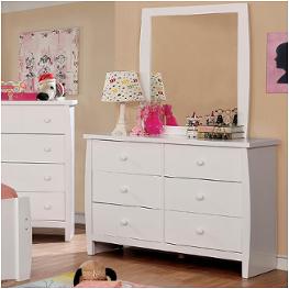 Cm7651wh-d Furniture Of America Marlee Bedroom Furniture Dresser
