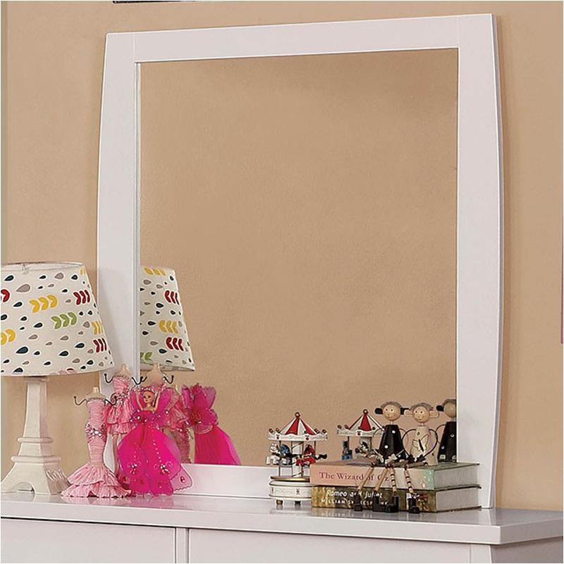 Cm7651wh-m Furniture Of America Marlee Bedroom Furniture Mirror