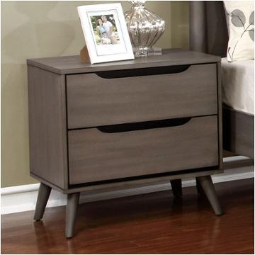 Cm7386gy-n Furniture Of America Lennart Bedroom Furniture Nightstand