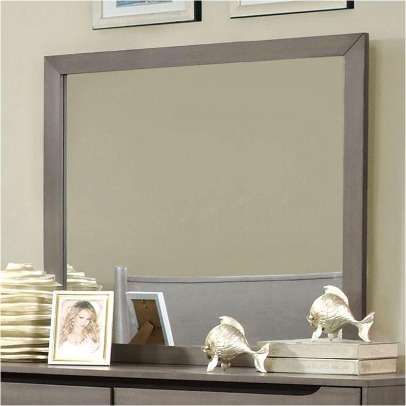 Cm7386gy-m Furniture Of America Lennart Bedroom Furniture Mirror