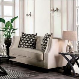 Sm2683-lv Furniture Of America Aniyah Living Room Furniture Loveseat